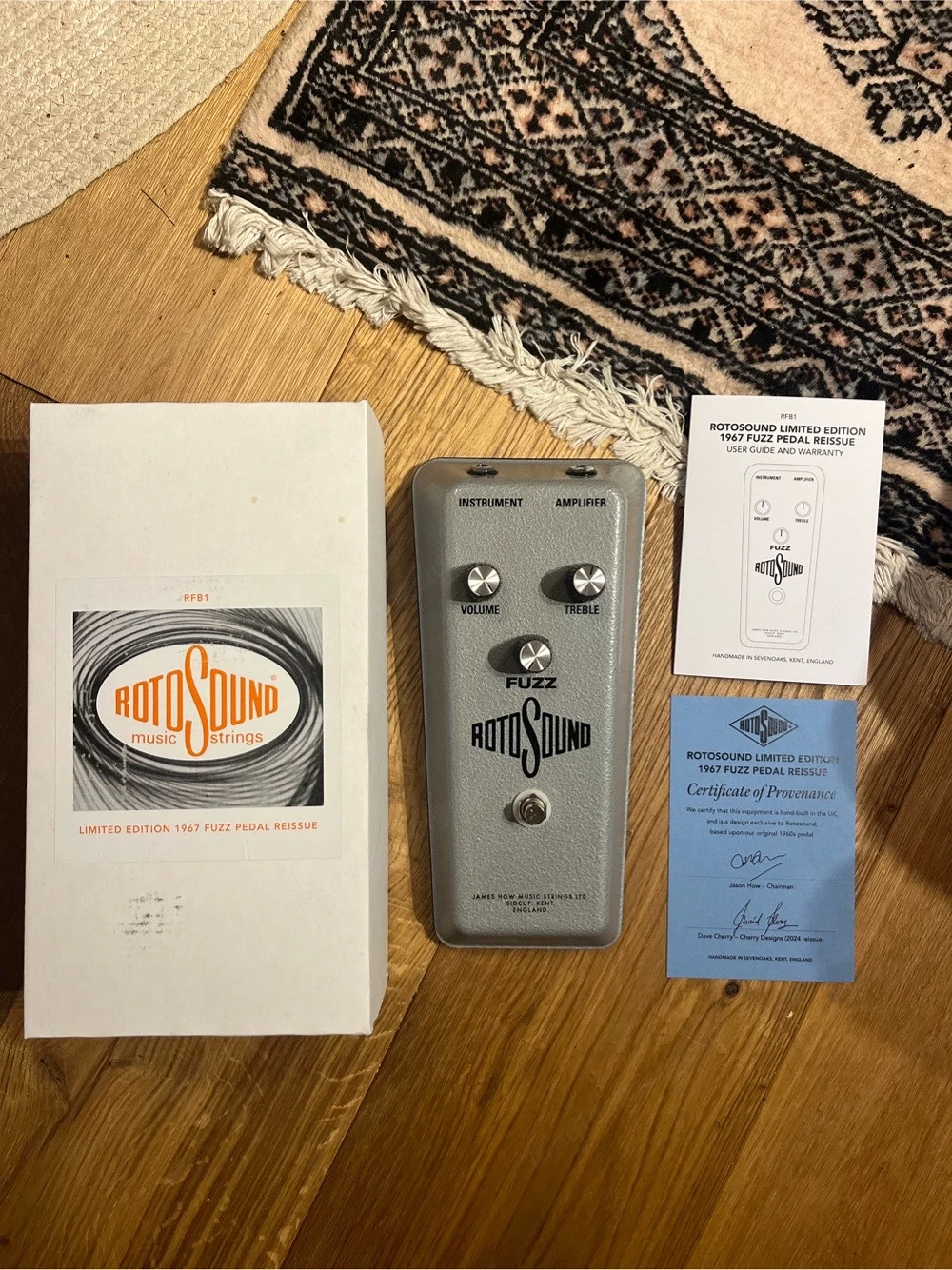 Rotosound RFB-1 Fuzz Pedal
