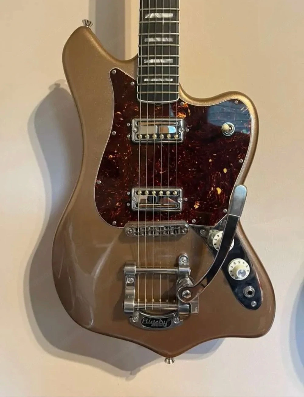 Fender Parallell Universe II Maverick Dorado E-Gitarre