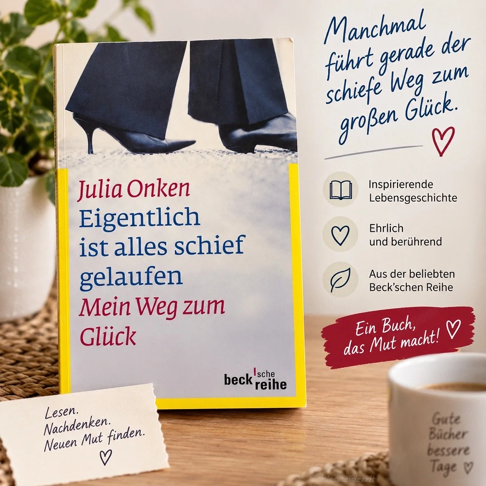 Buch - Eigentlich ist alles schief gelaufen - Mein Weg zum Glück