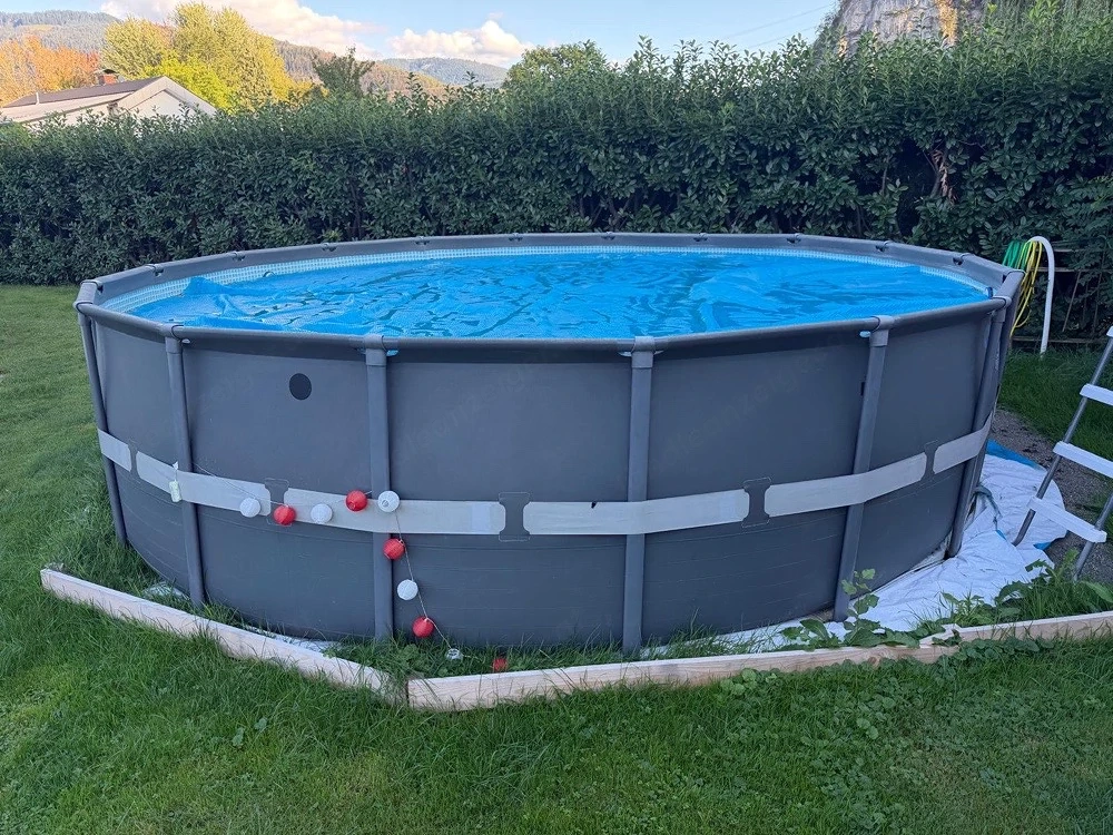 Verkaufe Pool mit Pumpe