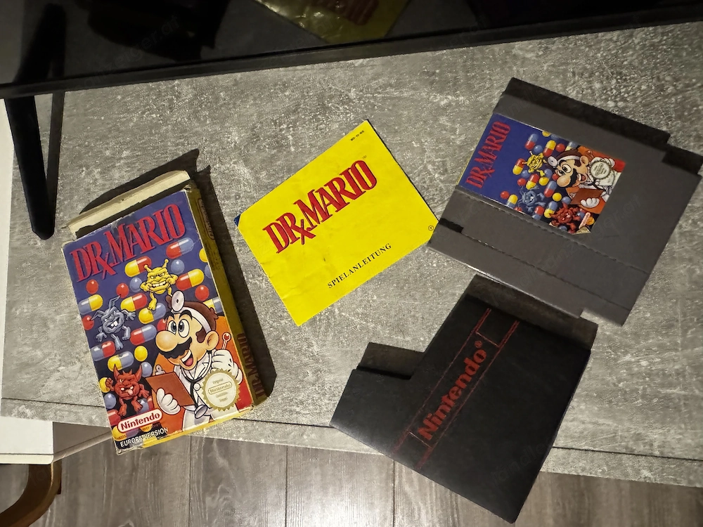 Dr. Mario - Nintendo NES - PAL - OVP + Anleitung + Schutzhülle