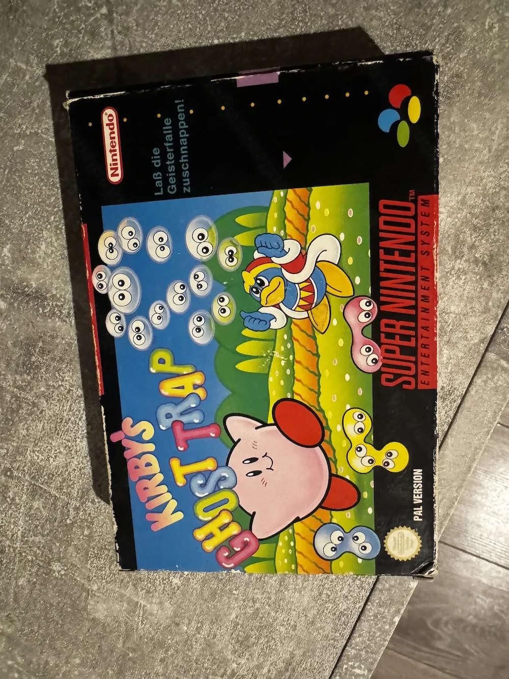 Kirby's Ghost Trap - Super Nintendo SNES - PAL NOE - OVP + Anleitung