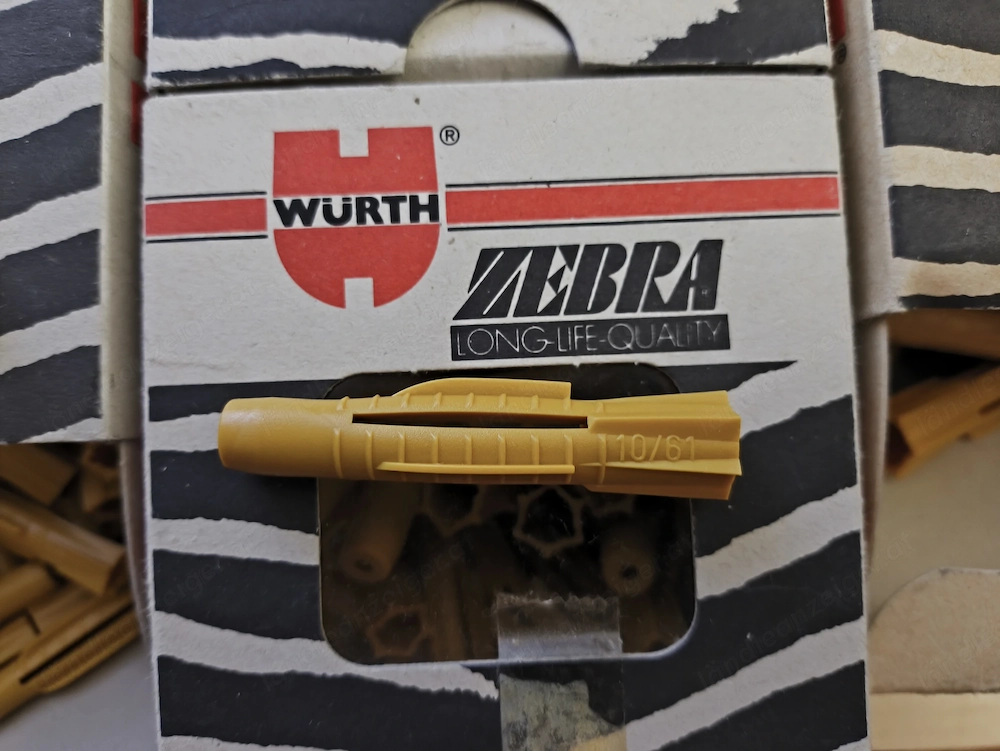WÜRTH Dübel LongLife über 500 Stück versch. Größen