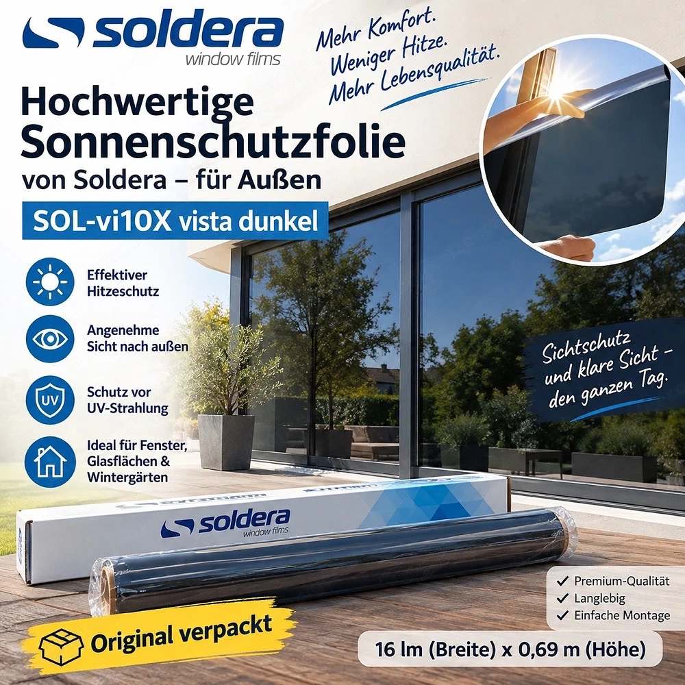 Sonnenschutzfolie aussen 16lm x 0,69m