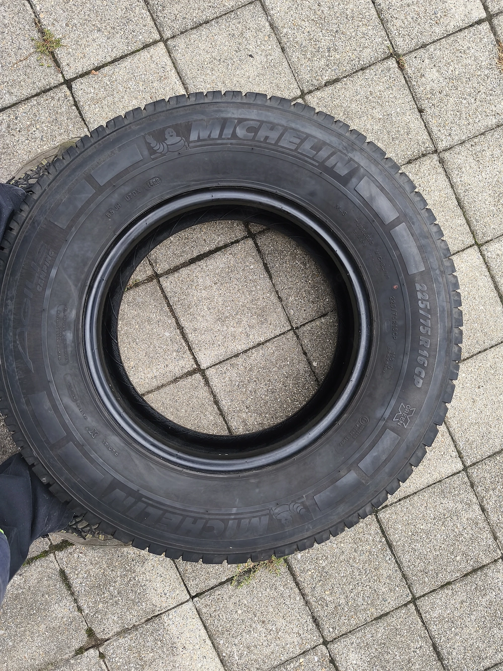 Wohnmobil 4 x Reifen bj. 2022  4x Michelin 225 75r16 - CP
