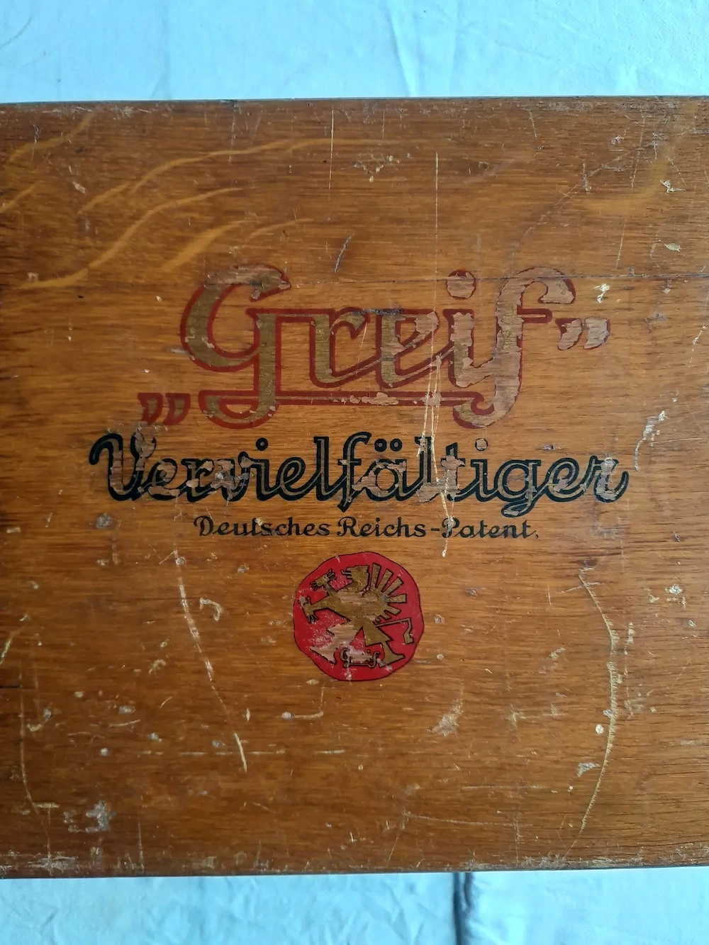 Greif Vervielfältiger, Siebdruck