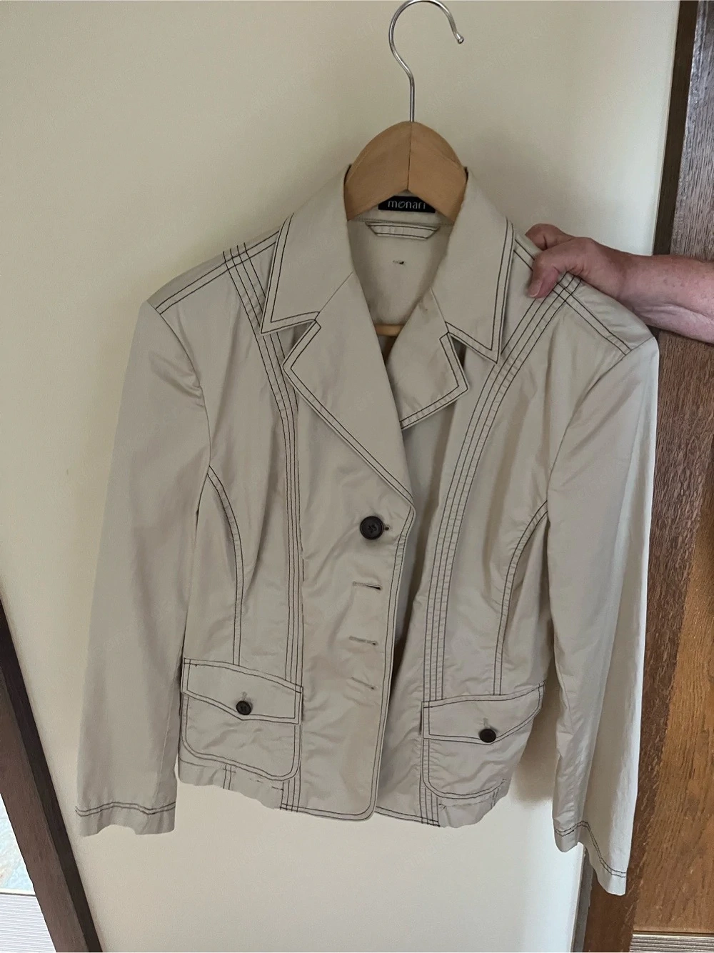 Monari Damenjacke in Beige - Größe 45