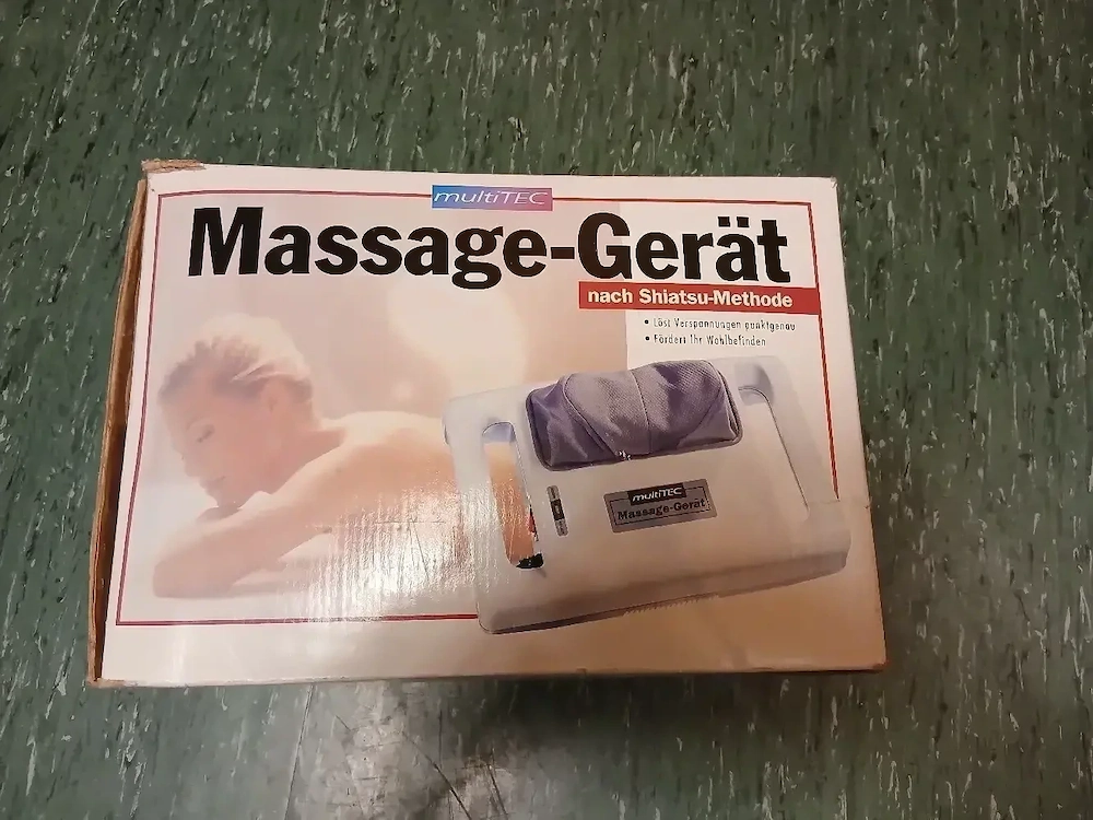 3 Stk. verschiedene Massagegeräte