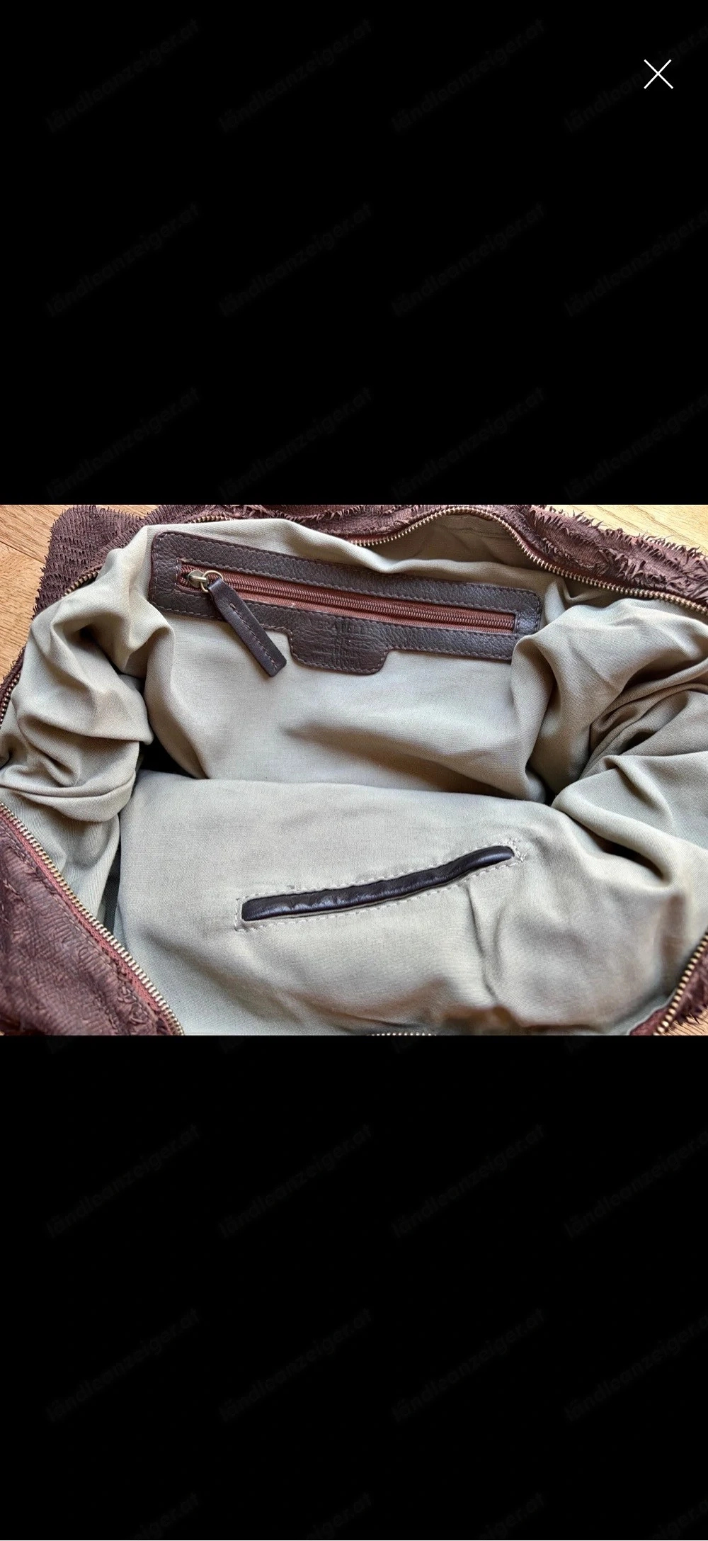 Leder Handtasche 