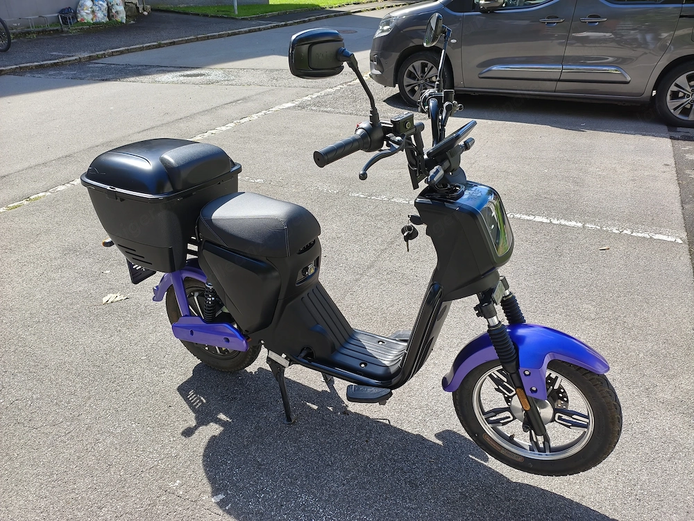 E-Moped E.F.O EB250p, 40KMH, Mopedzulassung 