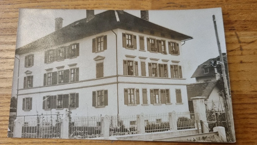 FLOHMARKT Rarität: Historische Ansichtskarte  Landw. Schule Mehrerau  Bregenz (ca. 1920er Jahre)