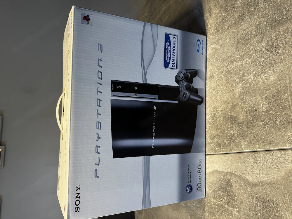 Sony PlayStation 3 PS3 Fat 80GB CECHL04 mit OVP + 2 Controller