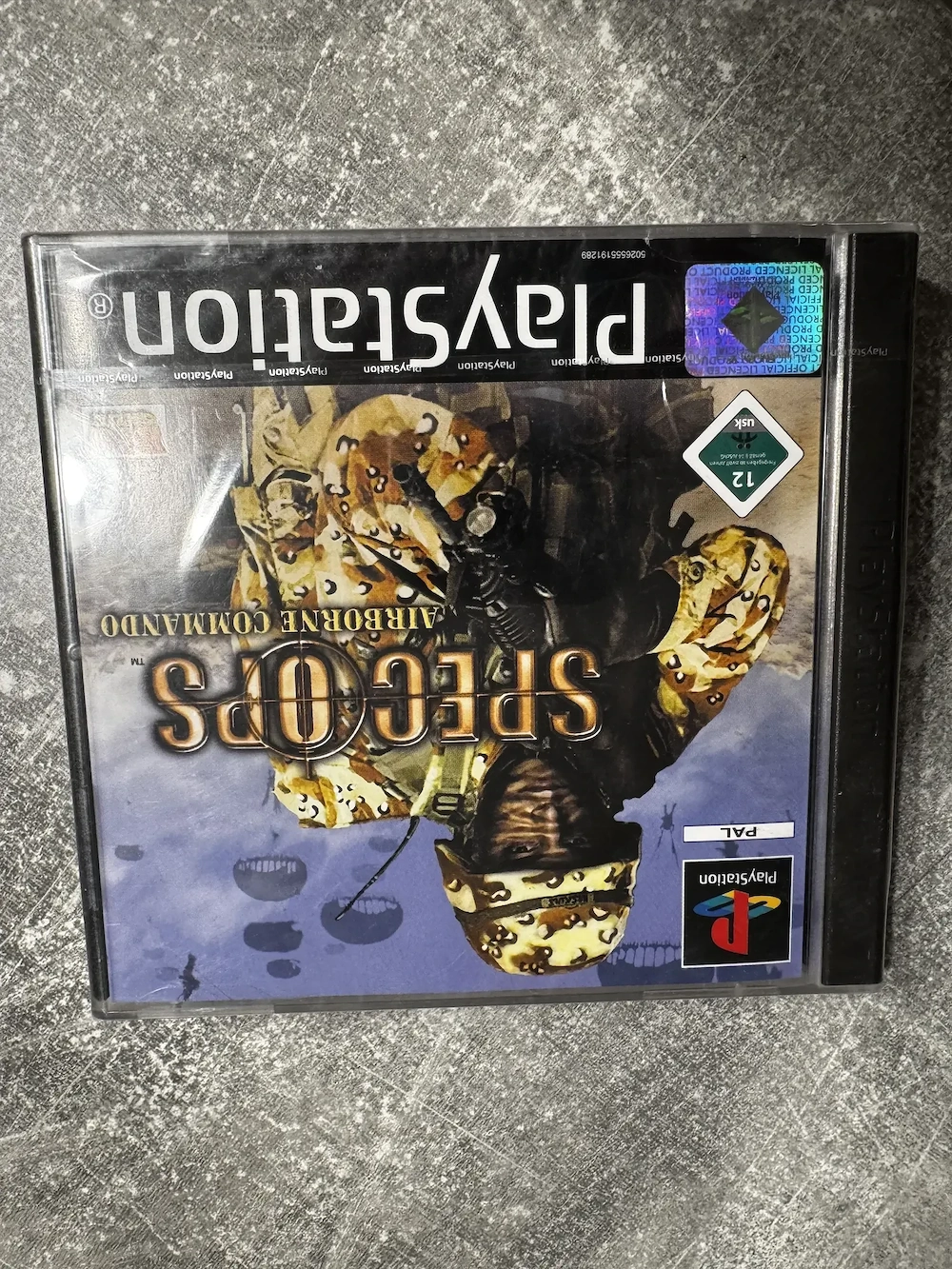 Spec Ops: Airborne Commando - PS1 - PAL - NEU & original versiegelt