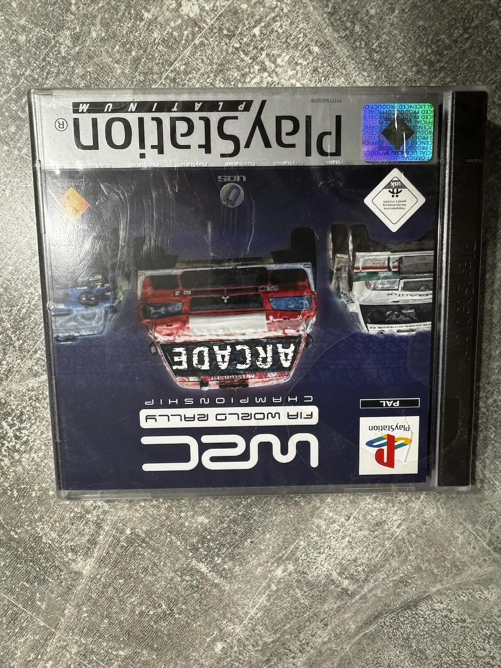 WRC - FIA World Rally Championship - PS1 - PAL - NEU & original versiegelt