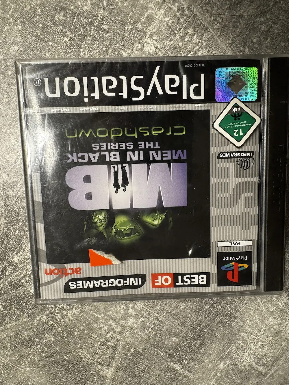 Men in Black: The Series - Crashdown - PS1 - PAL - NEU & original versiegelt