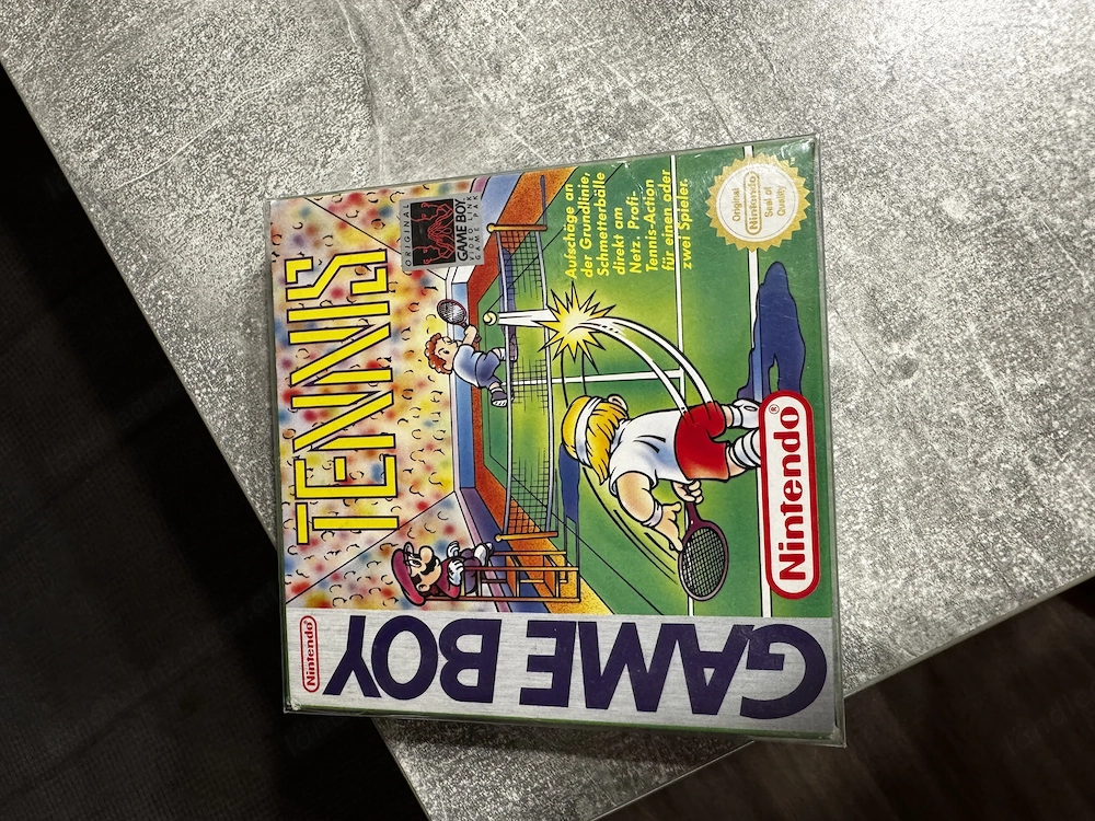 Nintendo Game Boy Tennis 1989 - OVP + Anleitung + Inlay - Sammler