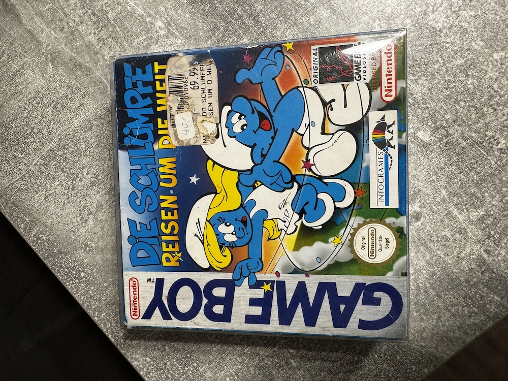 Die Schlümpfe - Reisen um die Welt | Nintendo Game Boy | OVP + Anleitung | PAL