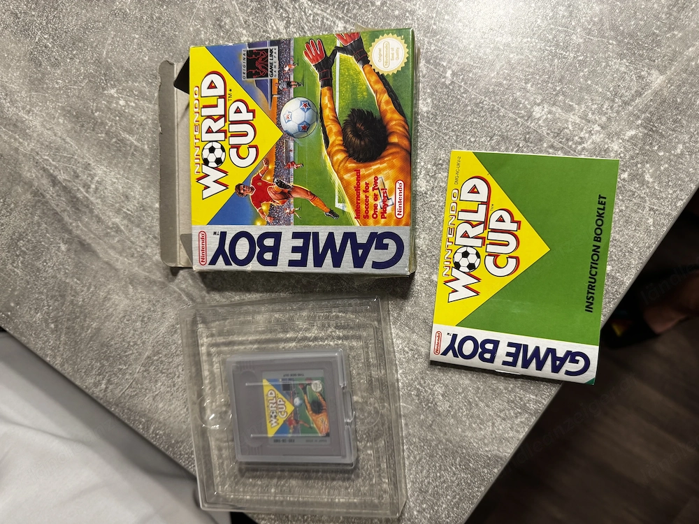 Nintendo World Cup - Game Boy - OVP + Anleitung - komplett - Original