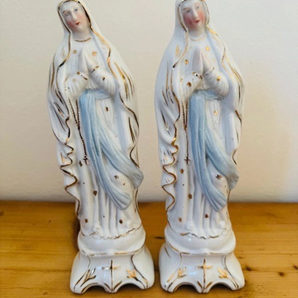Porzellan-Madonnen 2 Stk.
