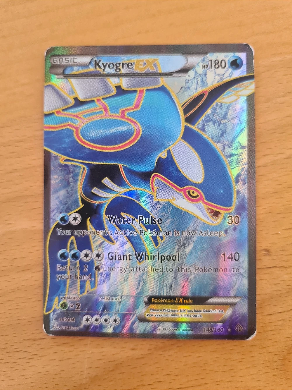 Pokemon Kyogre EX