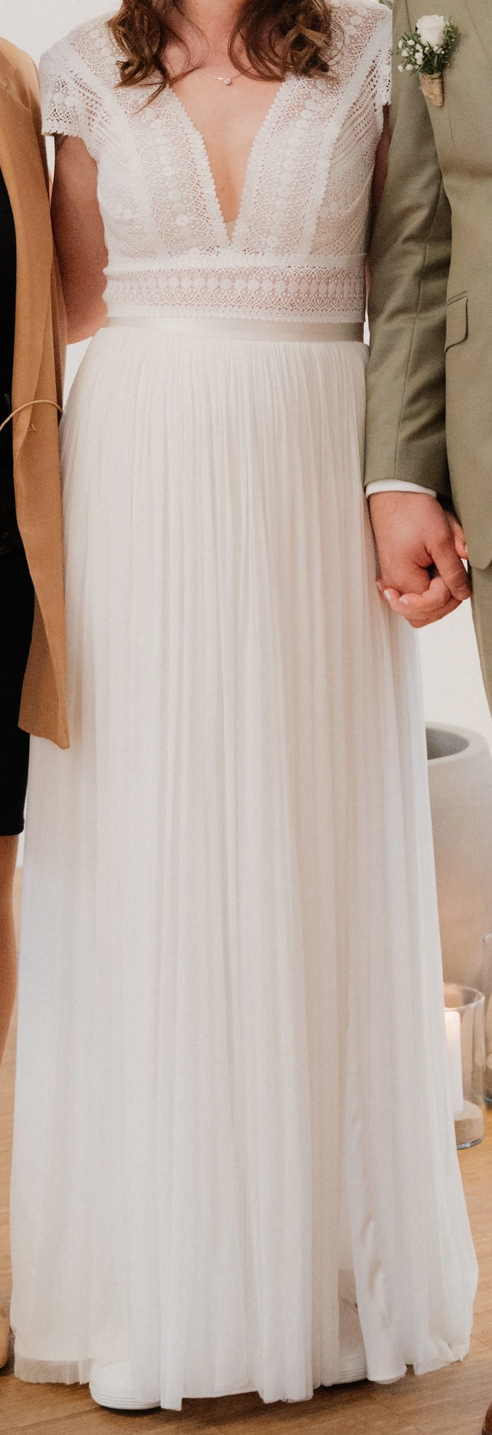 Hochzeitskleid Zweiteiler
