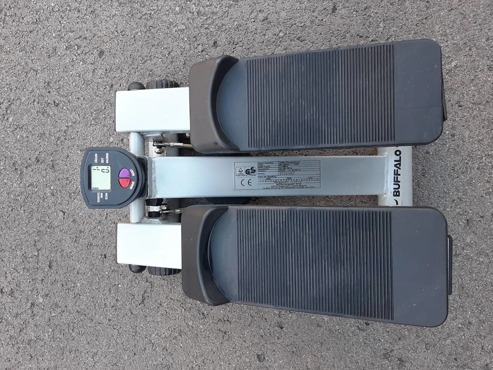 BUFFALO Mini Stepper Hometrainer mit Trainingscomputer & Anleitung