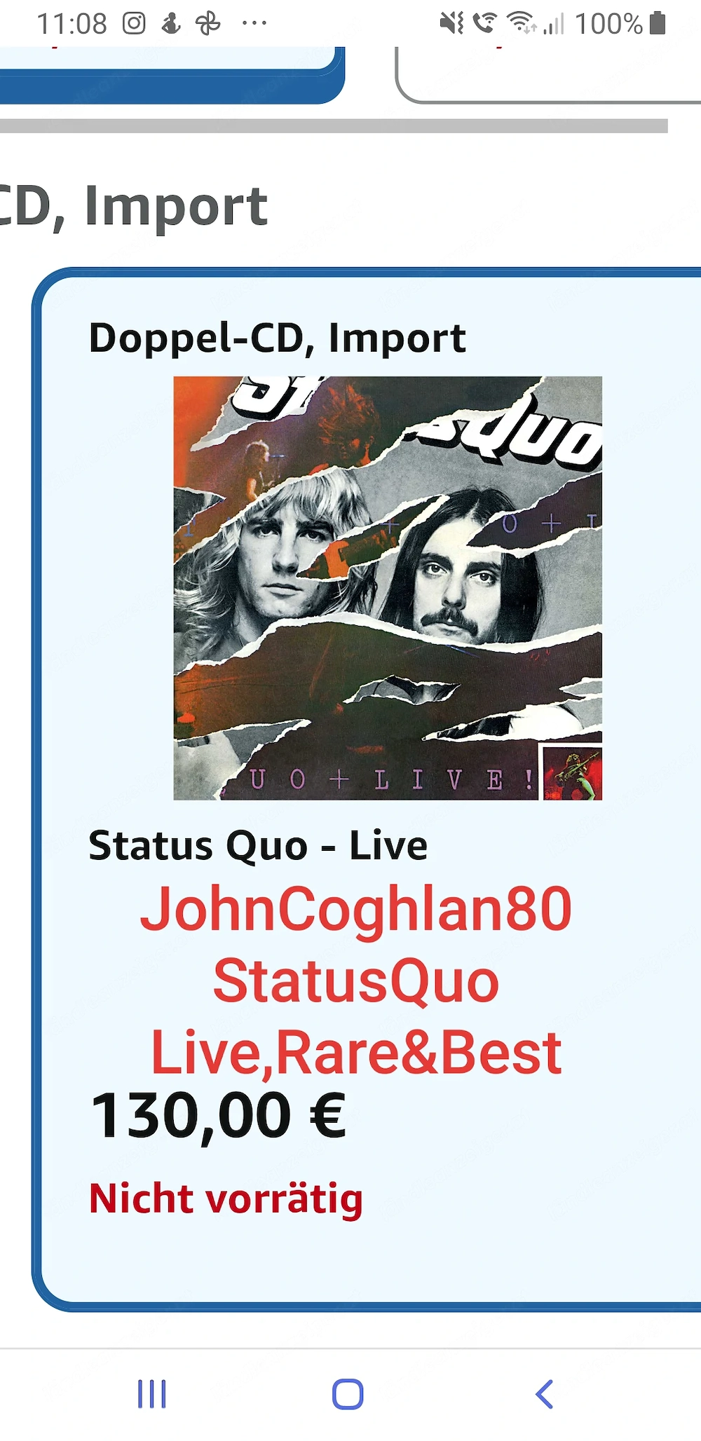 JohnCoghlan80StatusQuoAZ AaronZzTop AbbaZappa