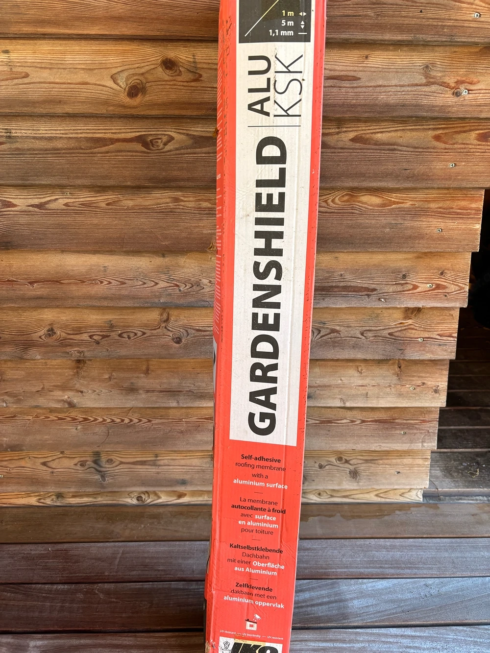 Selbstklebende Dachfolie Alu KSK Gardenshield
