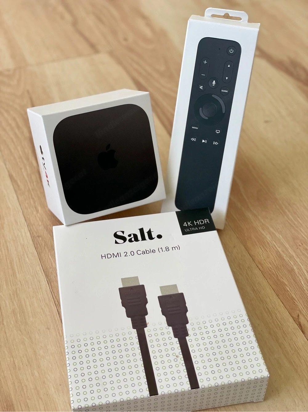 Apple TV 4K 3. Generation 64 GB Wi Fi   neu mit Fernbedienung & HDMI-Kabel