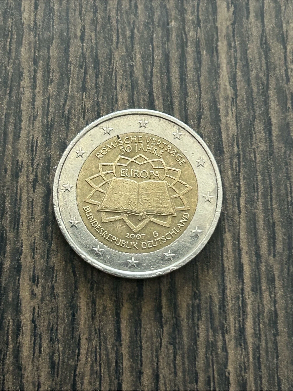 2 Euro Umlaufmünze Deutschland 2007-G
