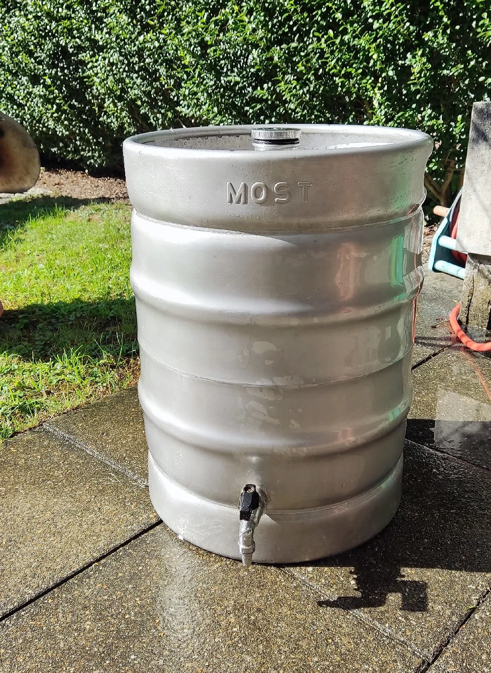 Mostfass   Druckfass Edelstahl 50L 