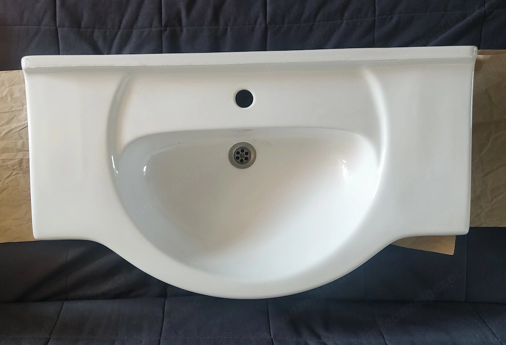 Keramik Waschbecken 85x48x22,5