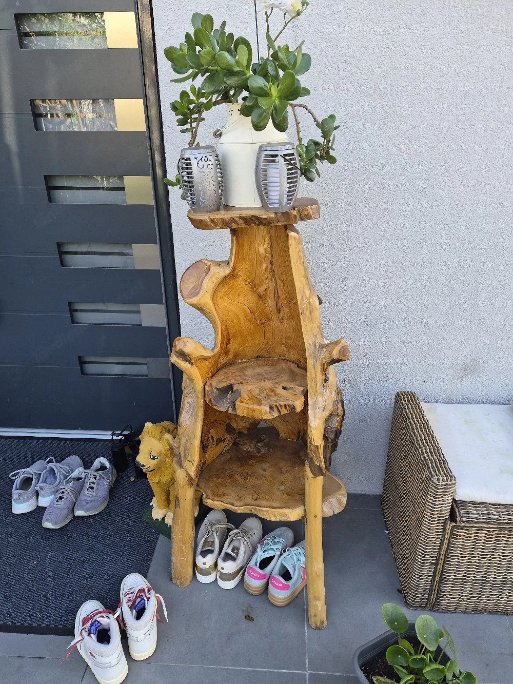 Rubinien Deko Holz