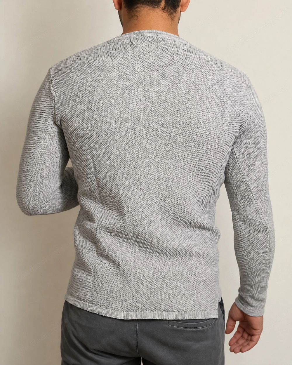 Only & Sons Herren Strickpullover grau Größe XS