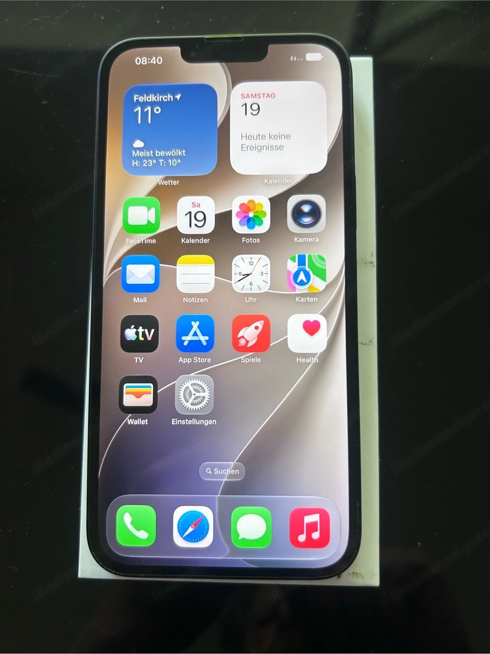 iPhone 14 Plus 100 % Akkuleistung
