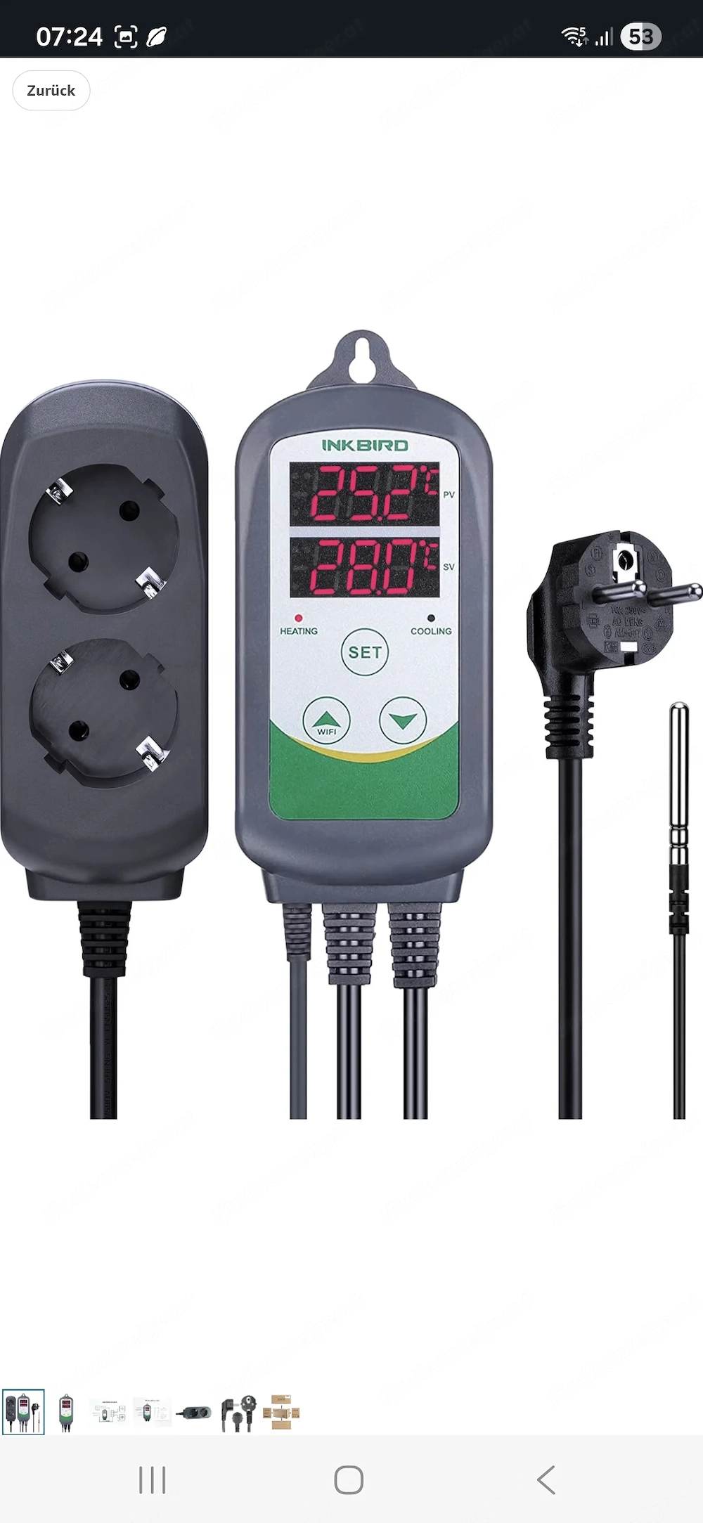 INK BIRD Thermometer 