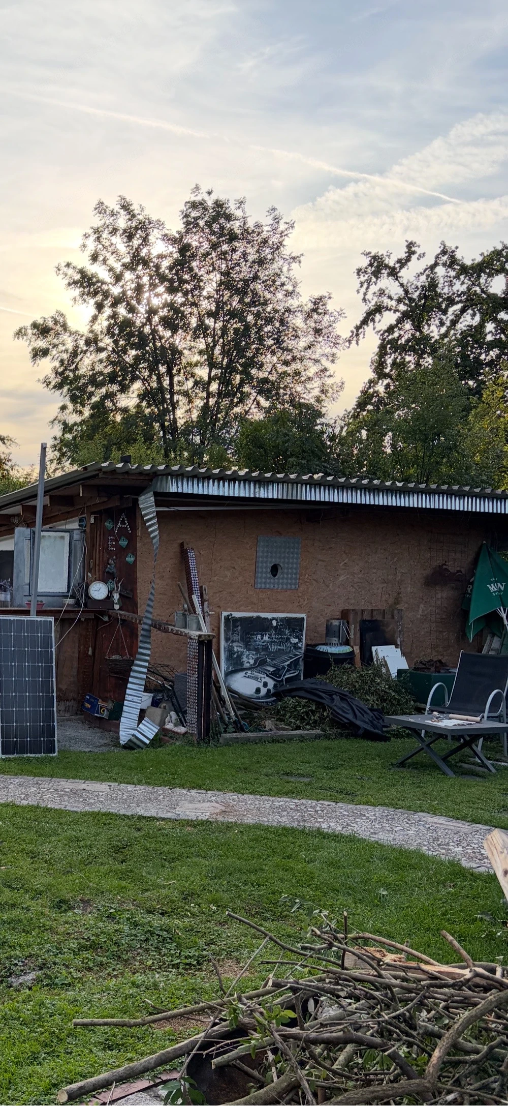 Hütte Schrebergarten 
