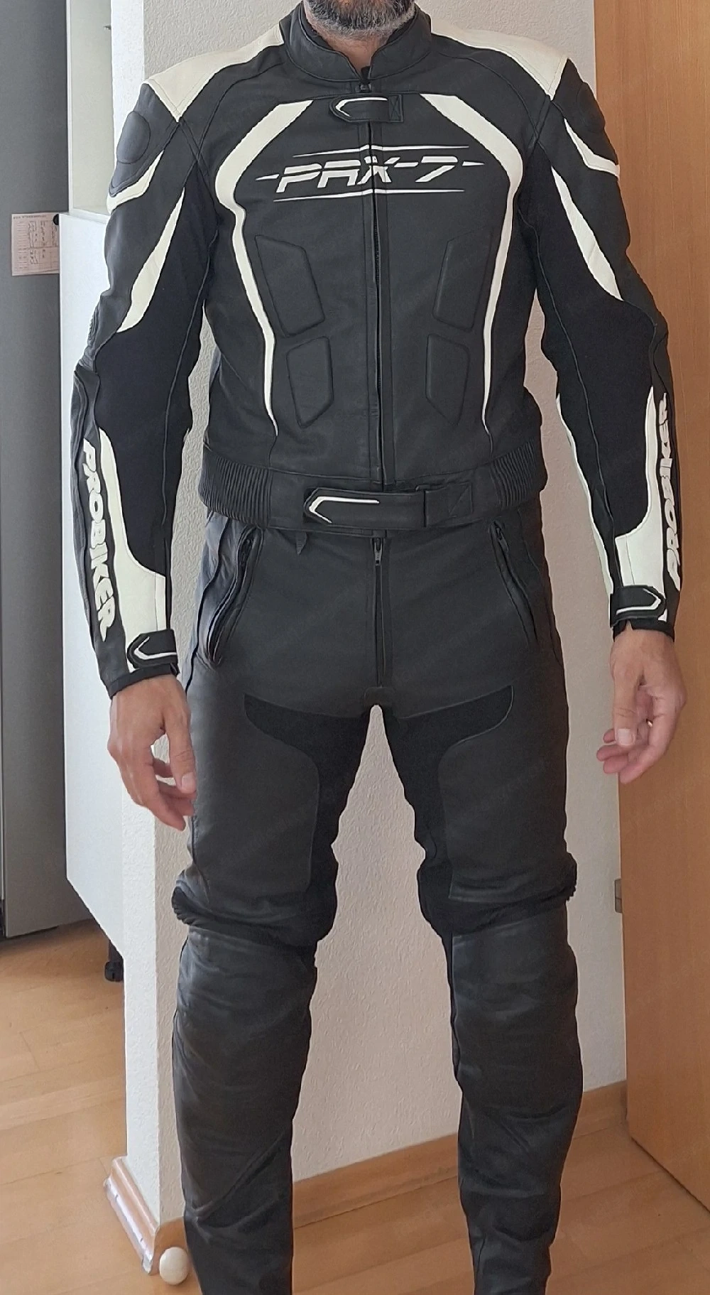 Probiker PRX-7 Lederkombi 2-Teiler - Gr. 50 (Top Zustand!)