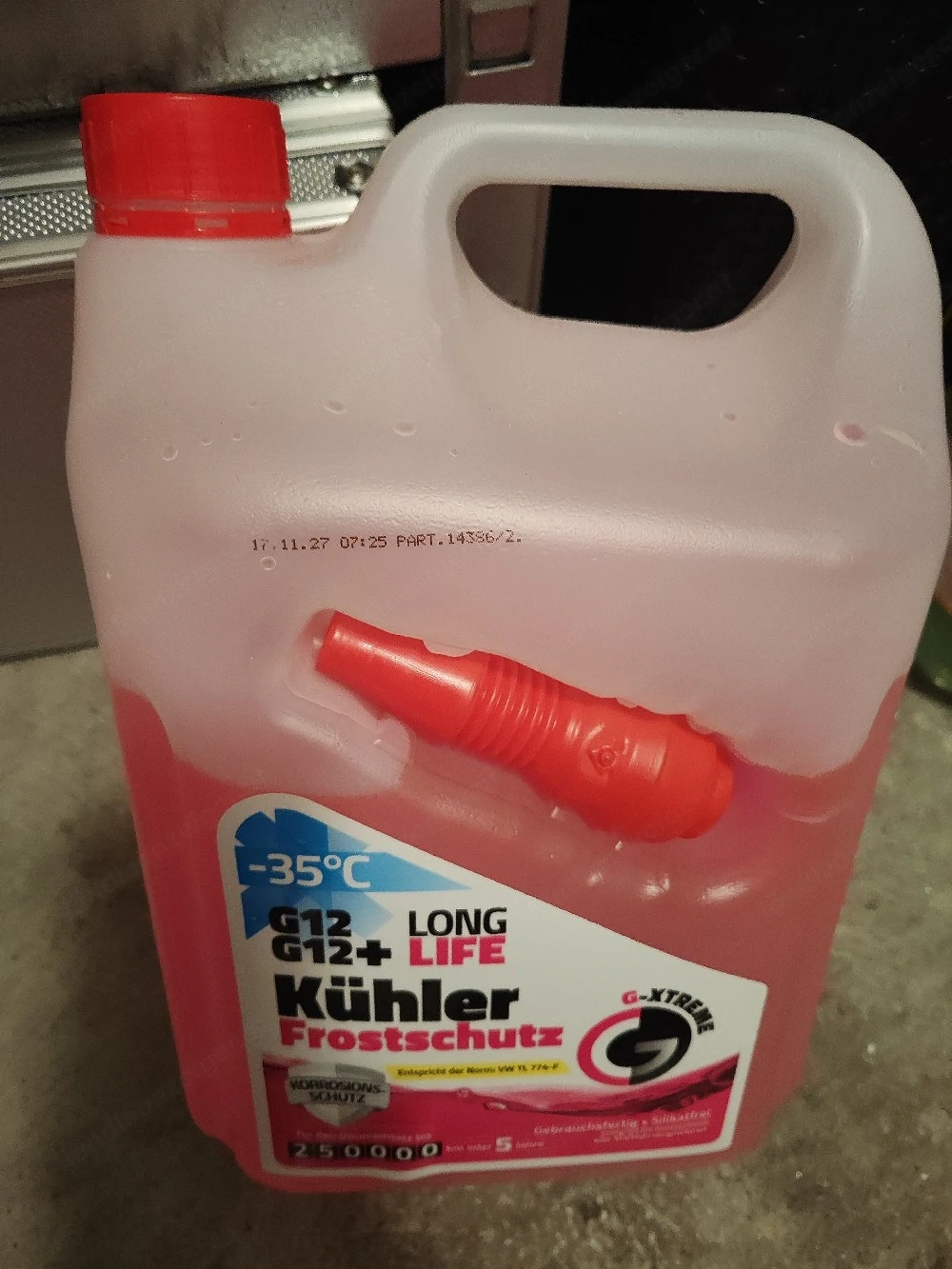 Kuhler frostschutz!