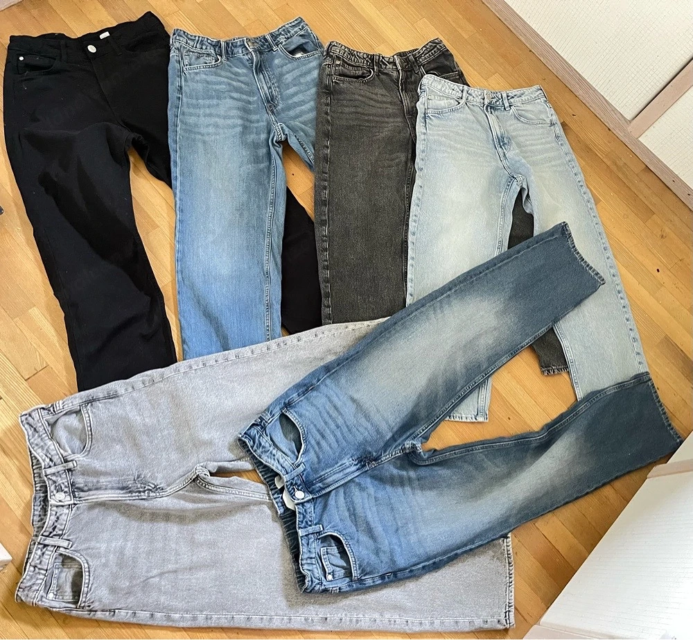 6 H&M Jungen Jeans "Loose Fit" Gr.158