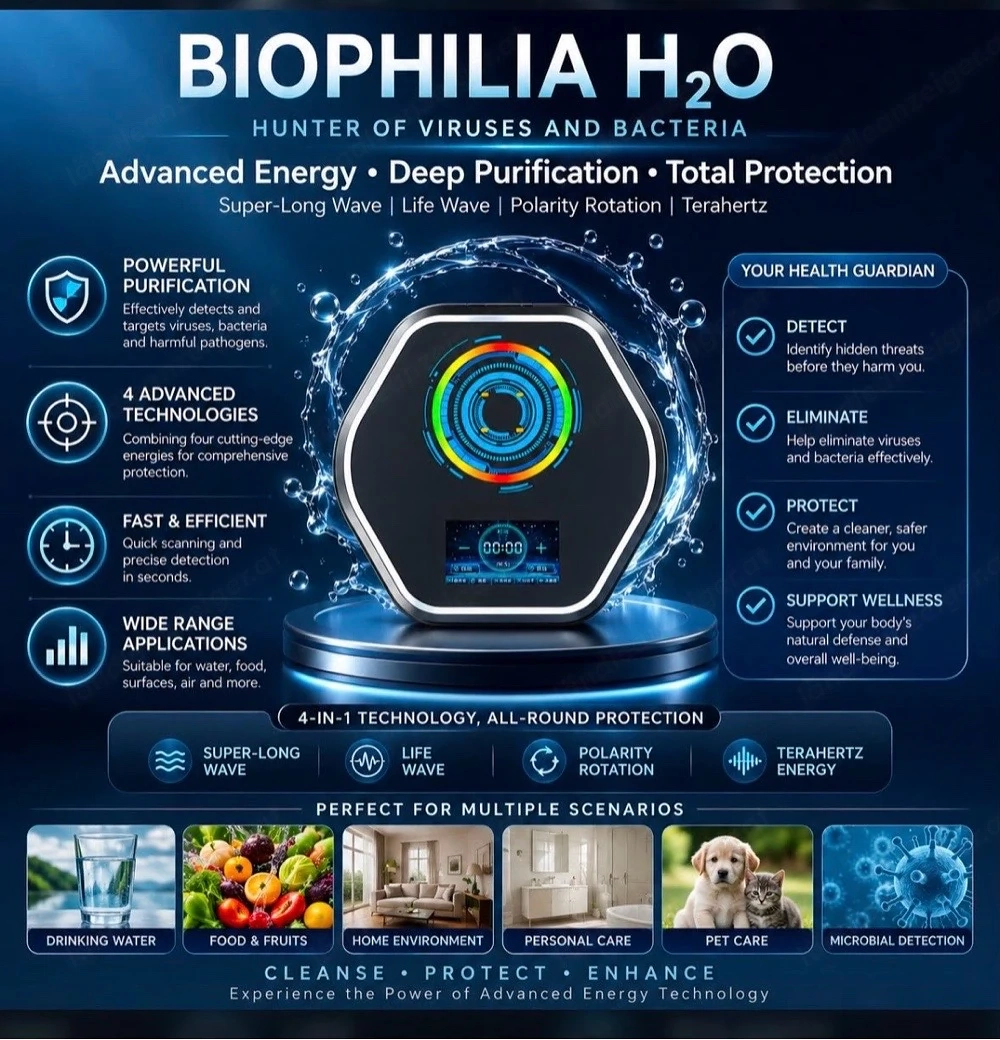 Biophilia H2O Energie-Reinigungssystem 
