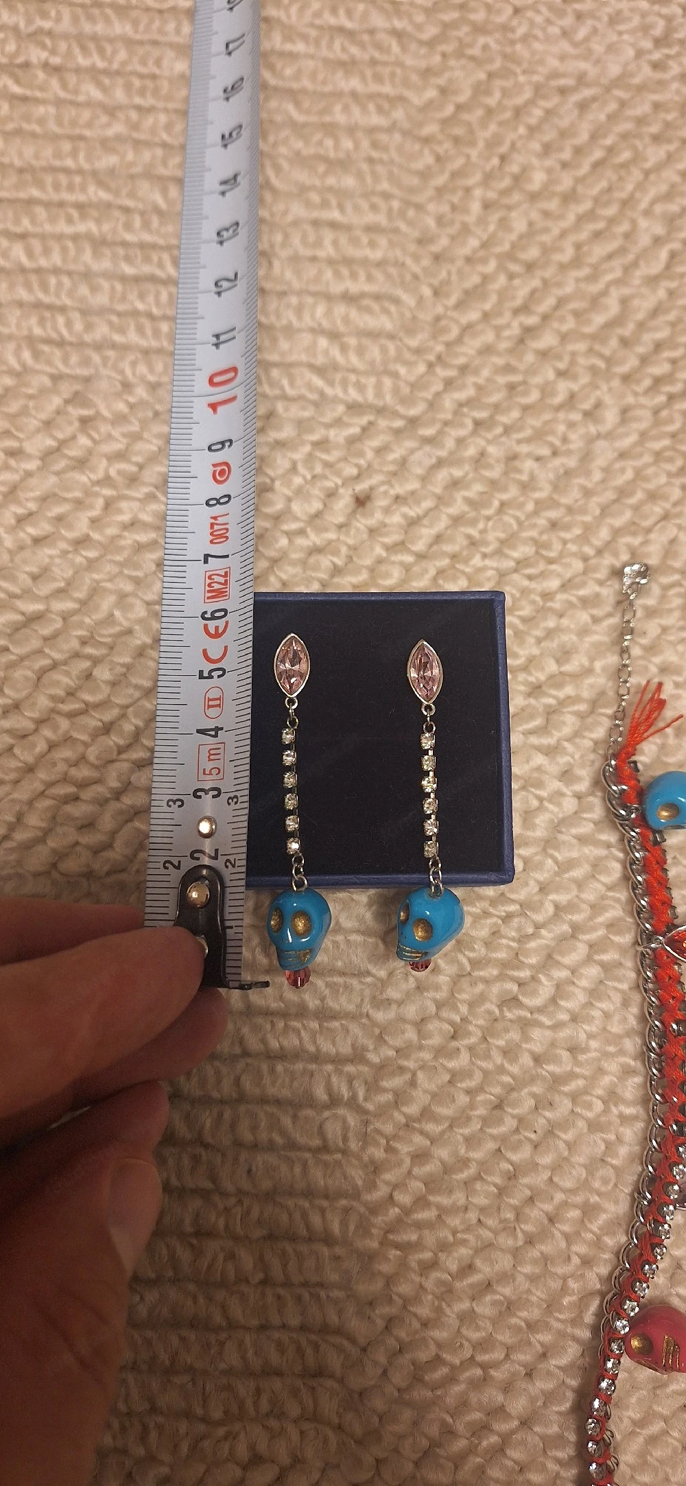 Ohrringe und Armband, Swarovski