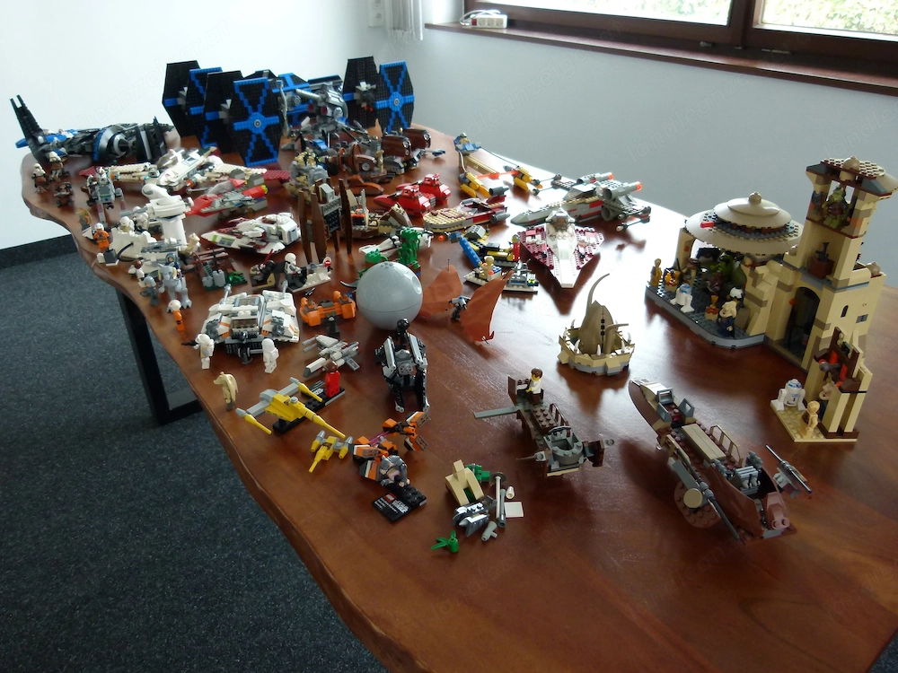 LEGO Star Wars Sammlung   ca. 40 gebaute Sets & 60+ Figuren