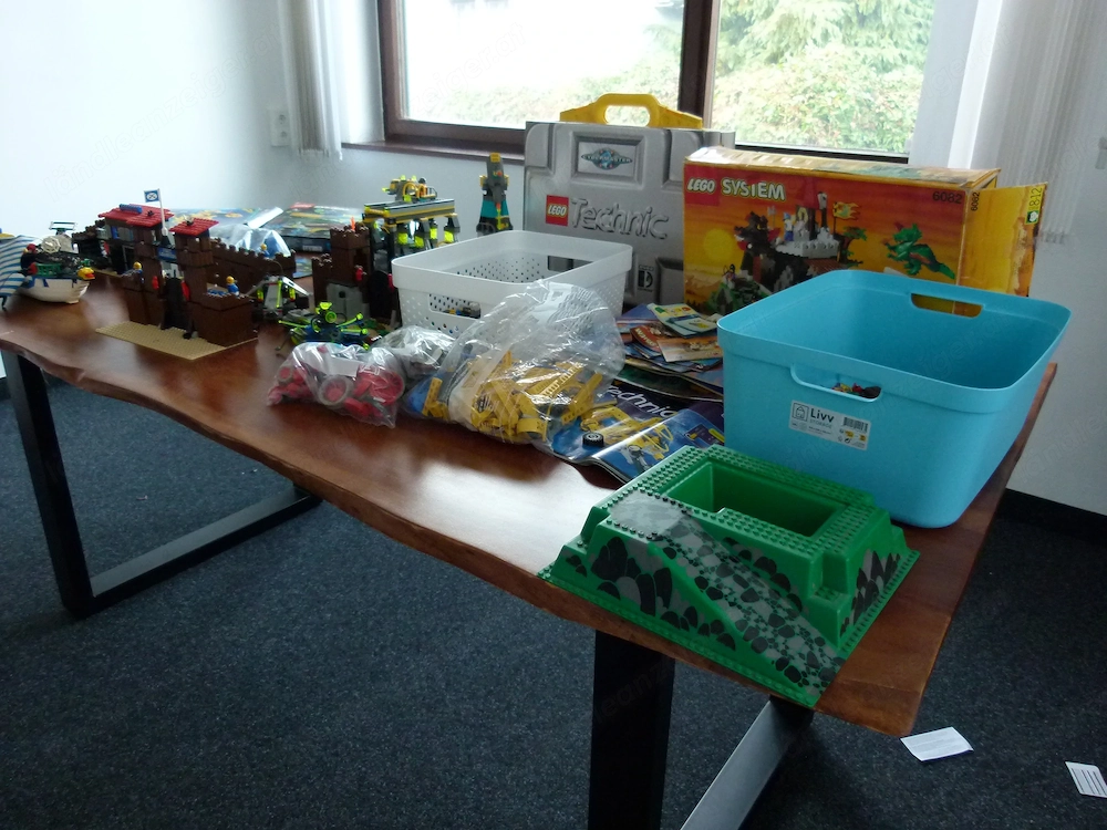 LEGO Konvolut 90er   11,6 kg: Fort Legoredo, CyberMaster u.v.m.