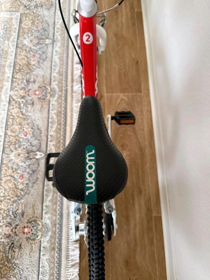Woom 2 Kinderfahrrad 14 Zoll Rot