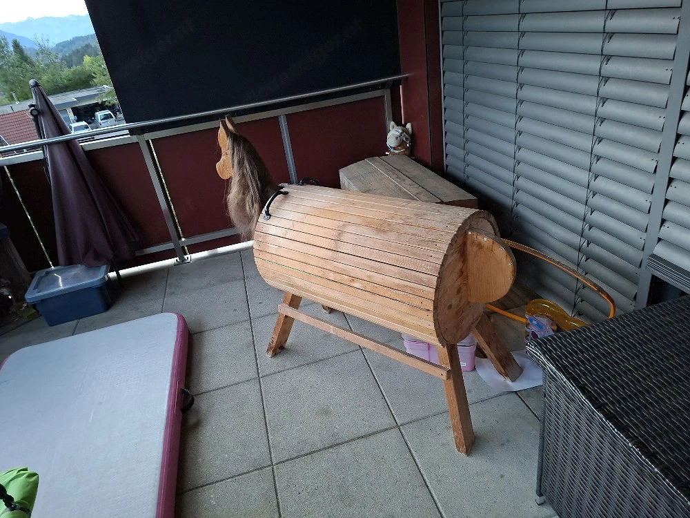 Holzpferd Pferd für Kinder