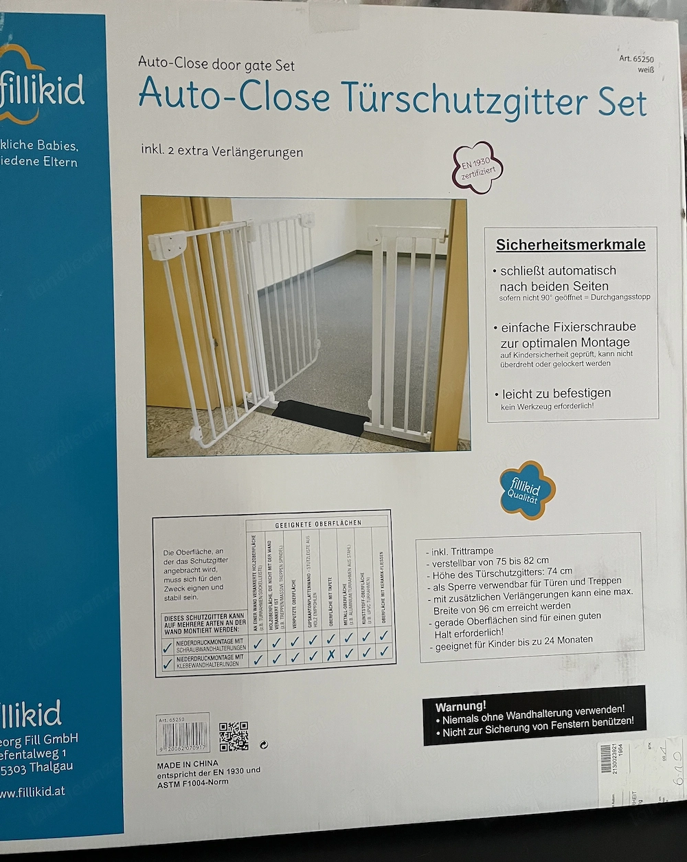 Tür- Treppenschutzgitter