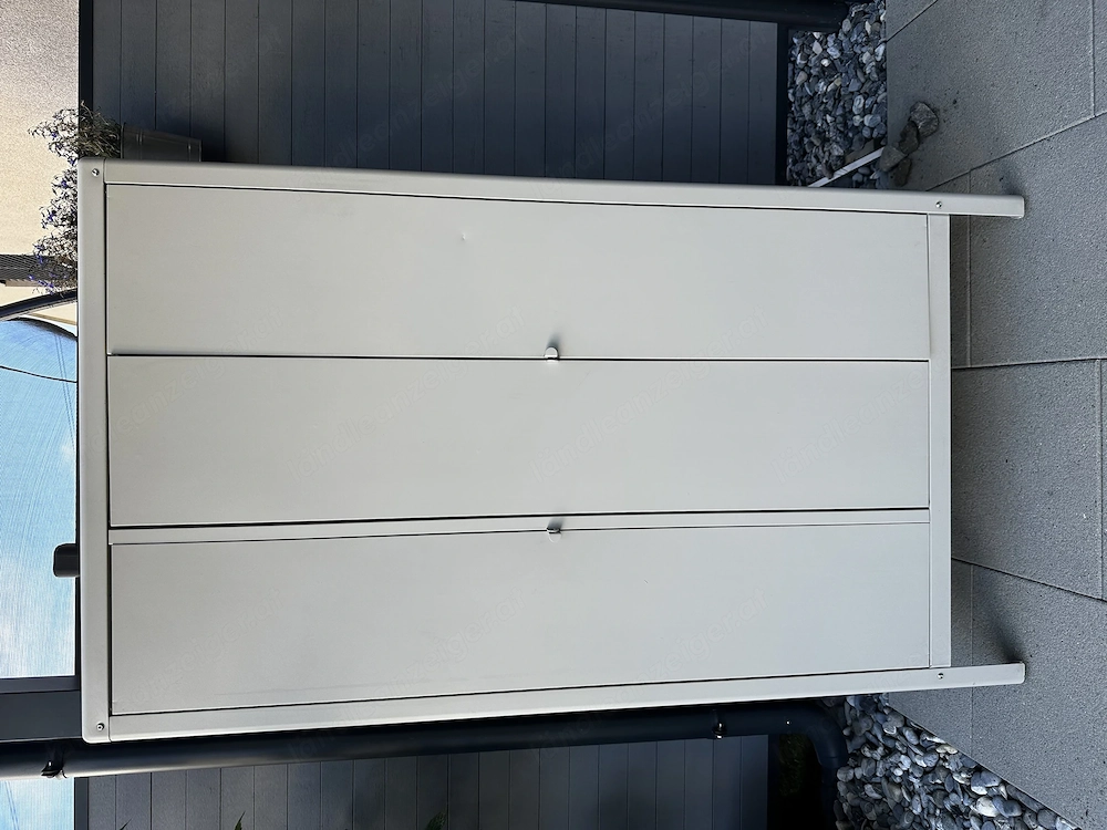 Garten Metallschrank