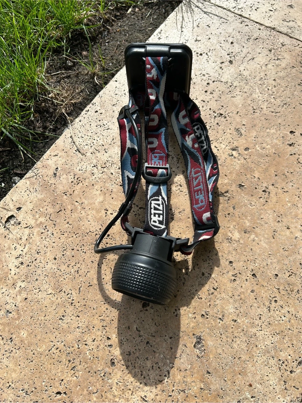 verschenke Petzl Stirnlampe