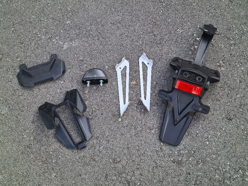 Yamaha MT07 Heck Teile gratis